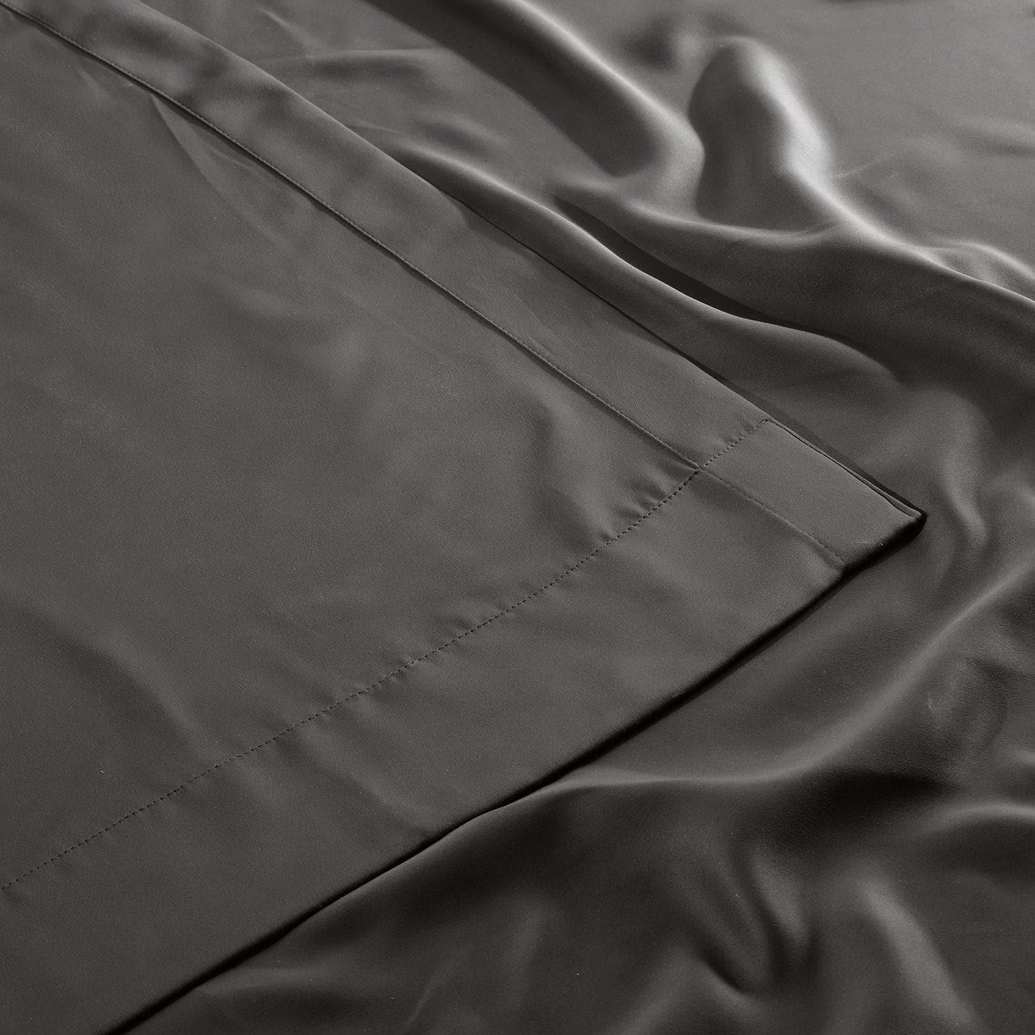 Anthracite Grey Extra Wide Room Darkening Curtain - Image 4