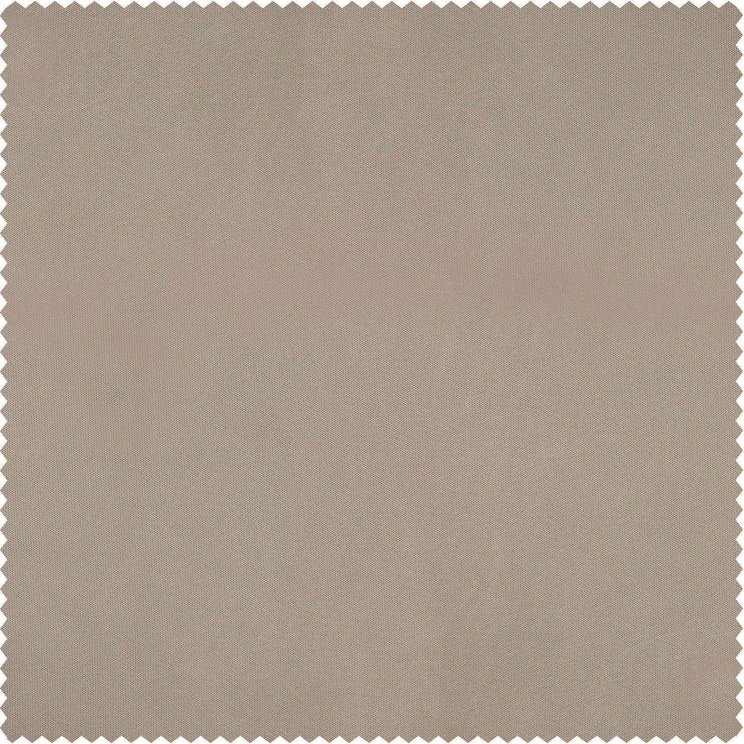 Antique Beige Solid Faux Silk Taffeta Roman Shade - Image 3