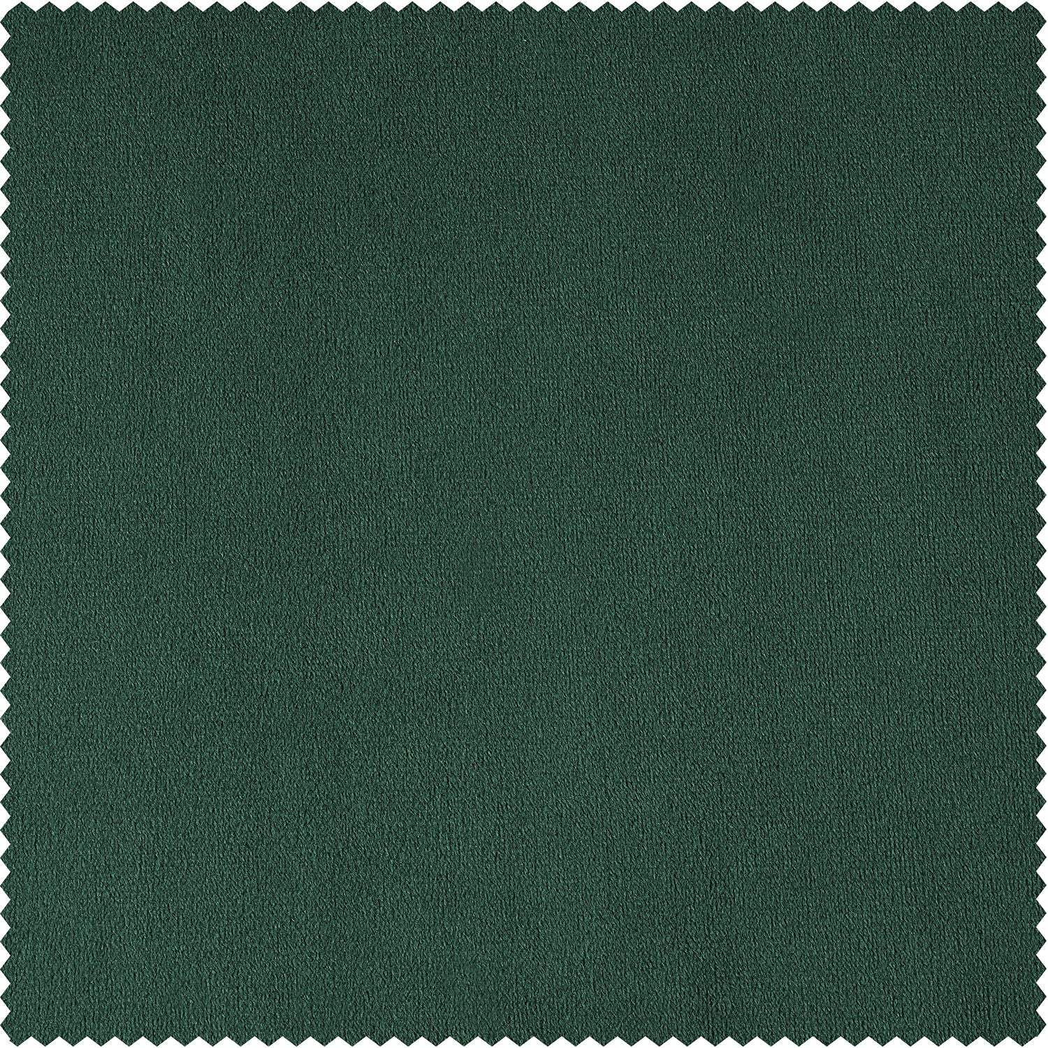 Blackforest Green Signature Velvet Custom Curtain - Image 2