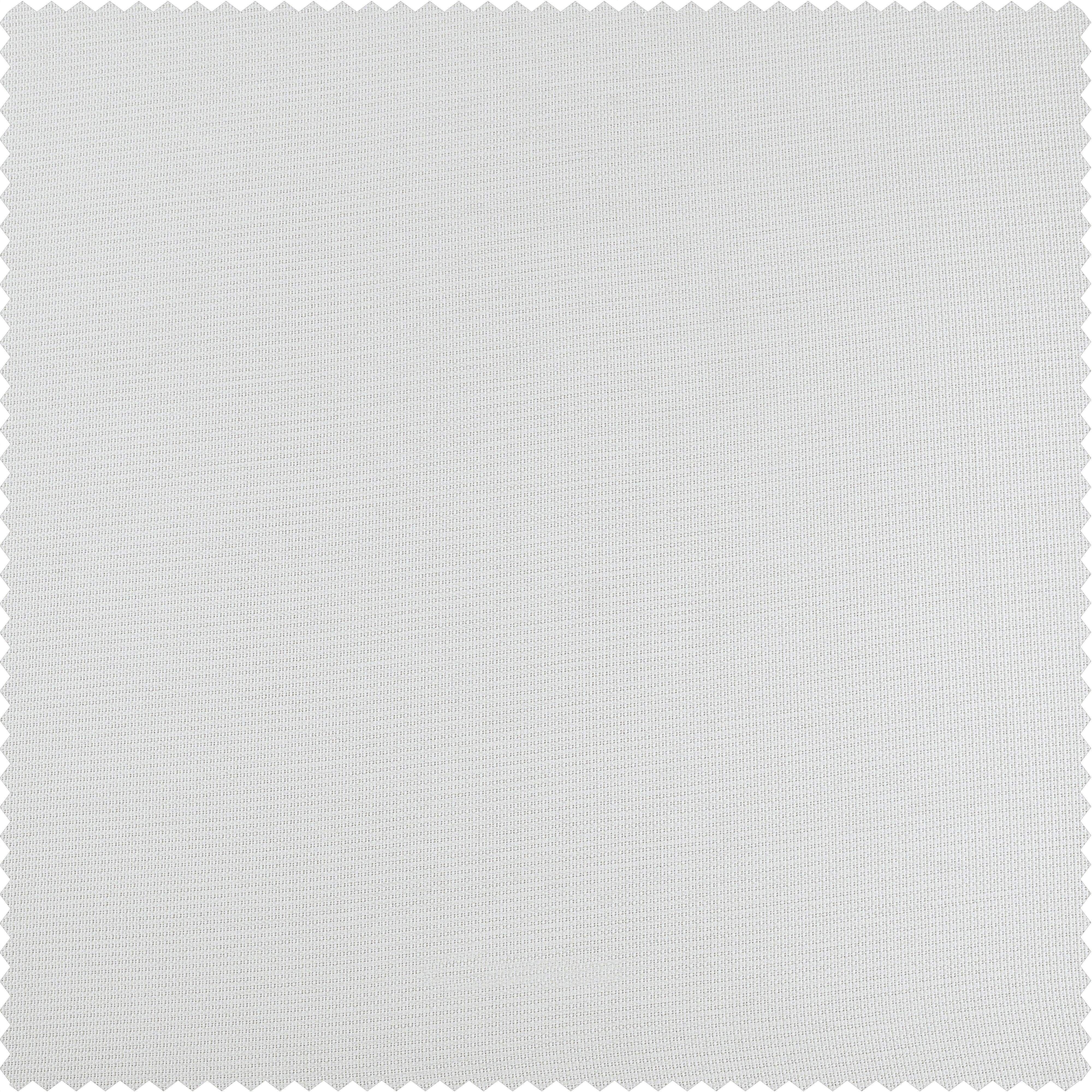 Chalk White Bellino Textured Faux Linen Custom Curtain - Image 2