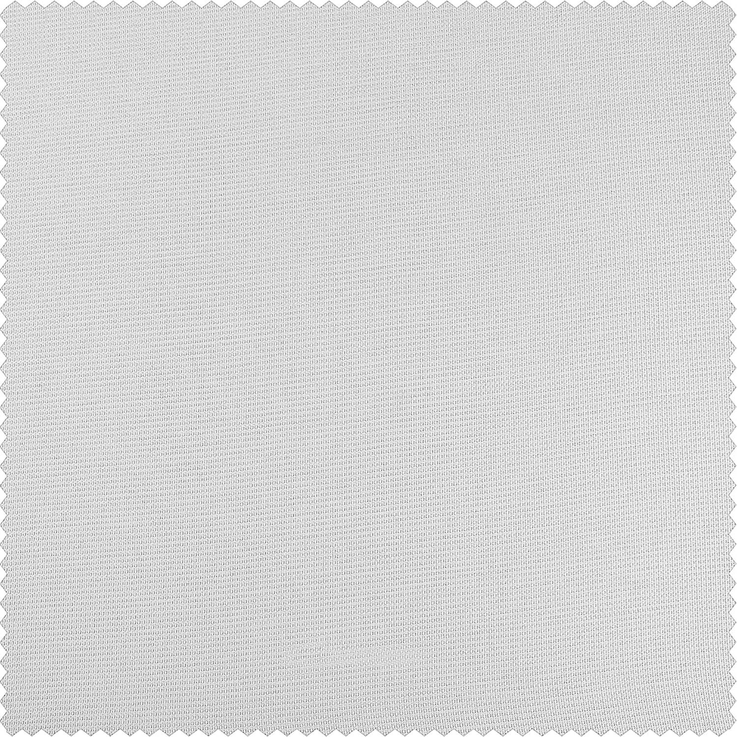 Chalk White Bellino Textured Faux Linen Roman Shade - Image 3