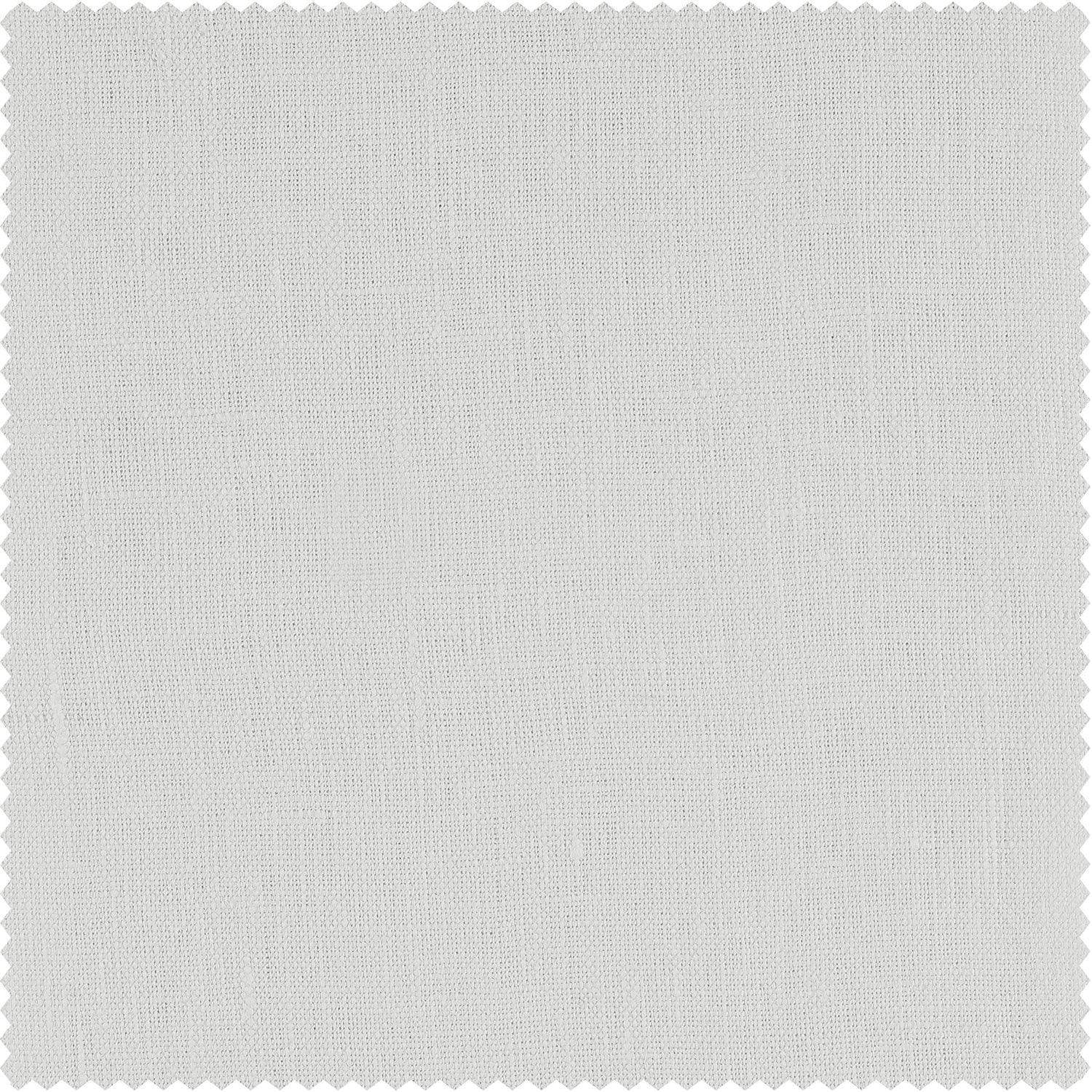 Crisp White French Linen Custom Curtain - Image 2