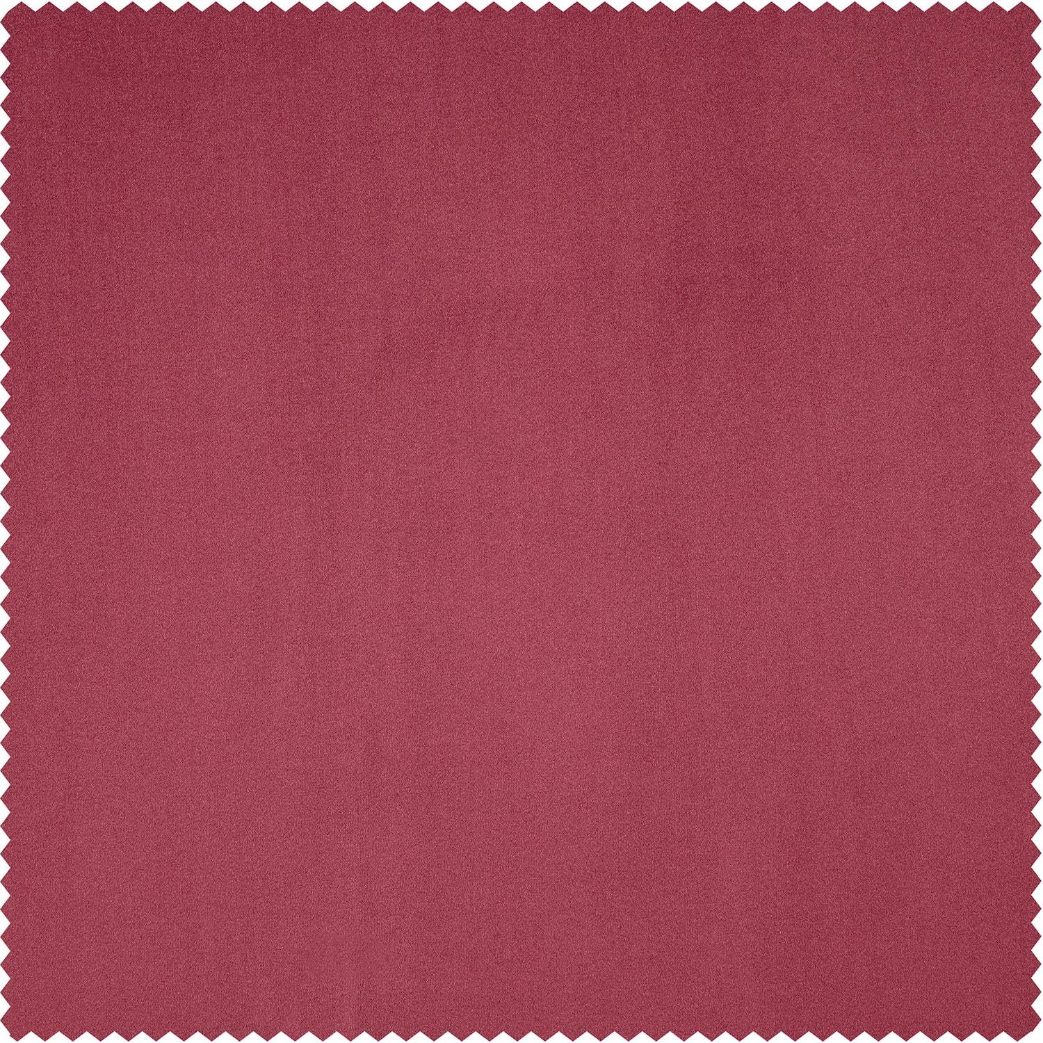 Dark Pink Heritage Plush Velvet Roman Shade - Image 3