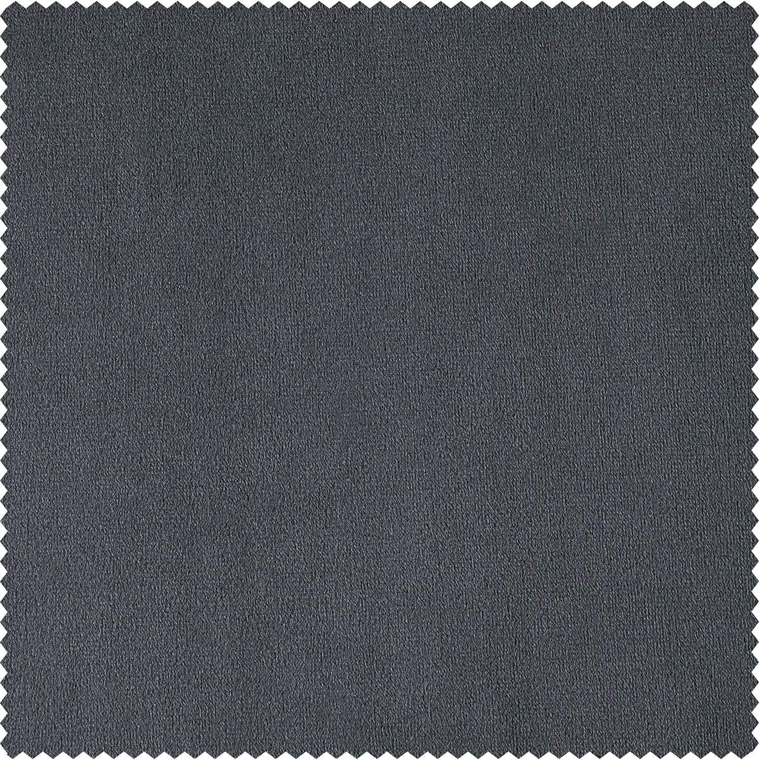 Distance Blue Grey Signature Velvet Custom Curtain - Image 2