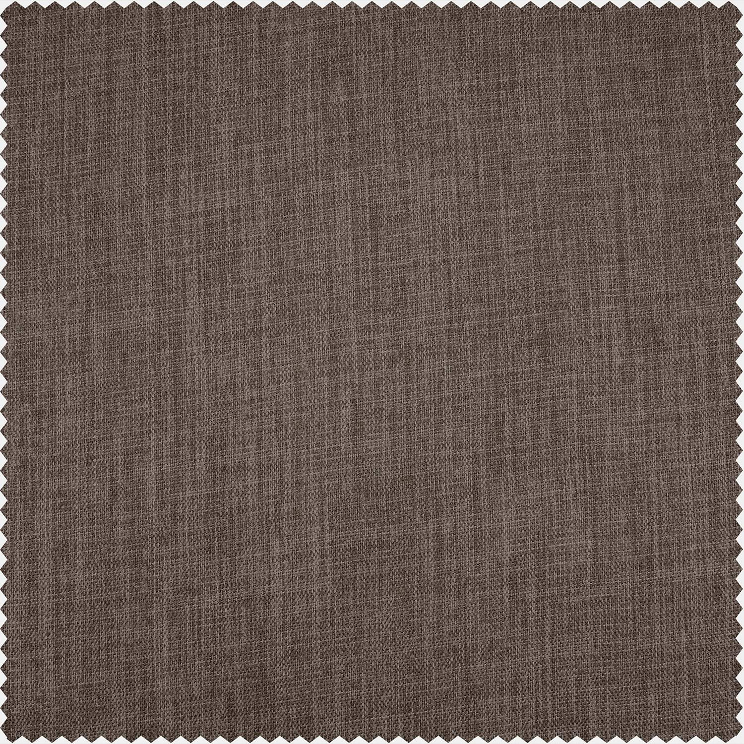 Dutch Cocoa Textured Faux Linen Roman Shade - Image 3
