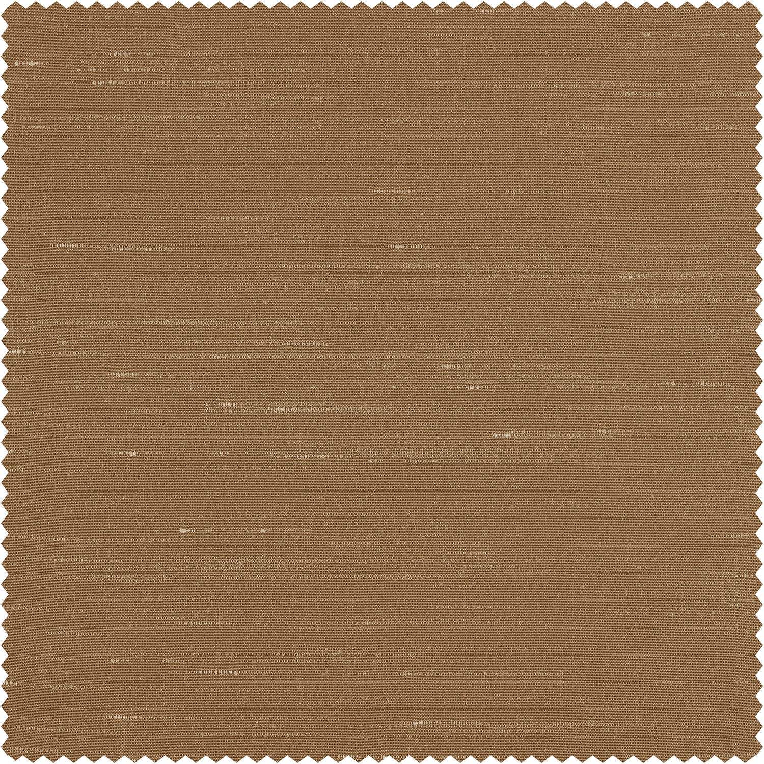 Flax Gold Vintage Textured Faux Dupioni Silk Swatch