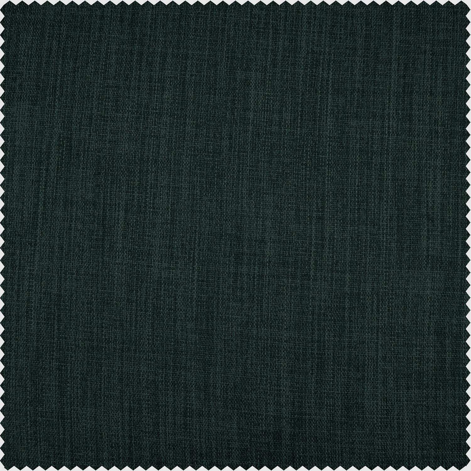 Focal Green Textured Faux Linen Roman Shade - Image 3