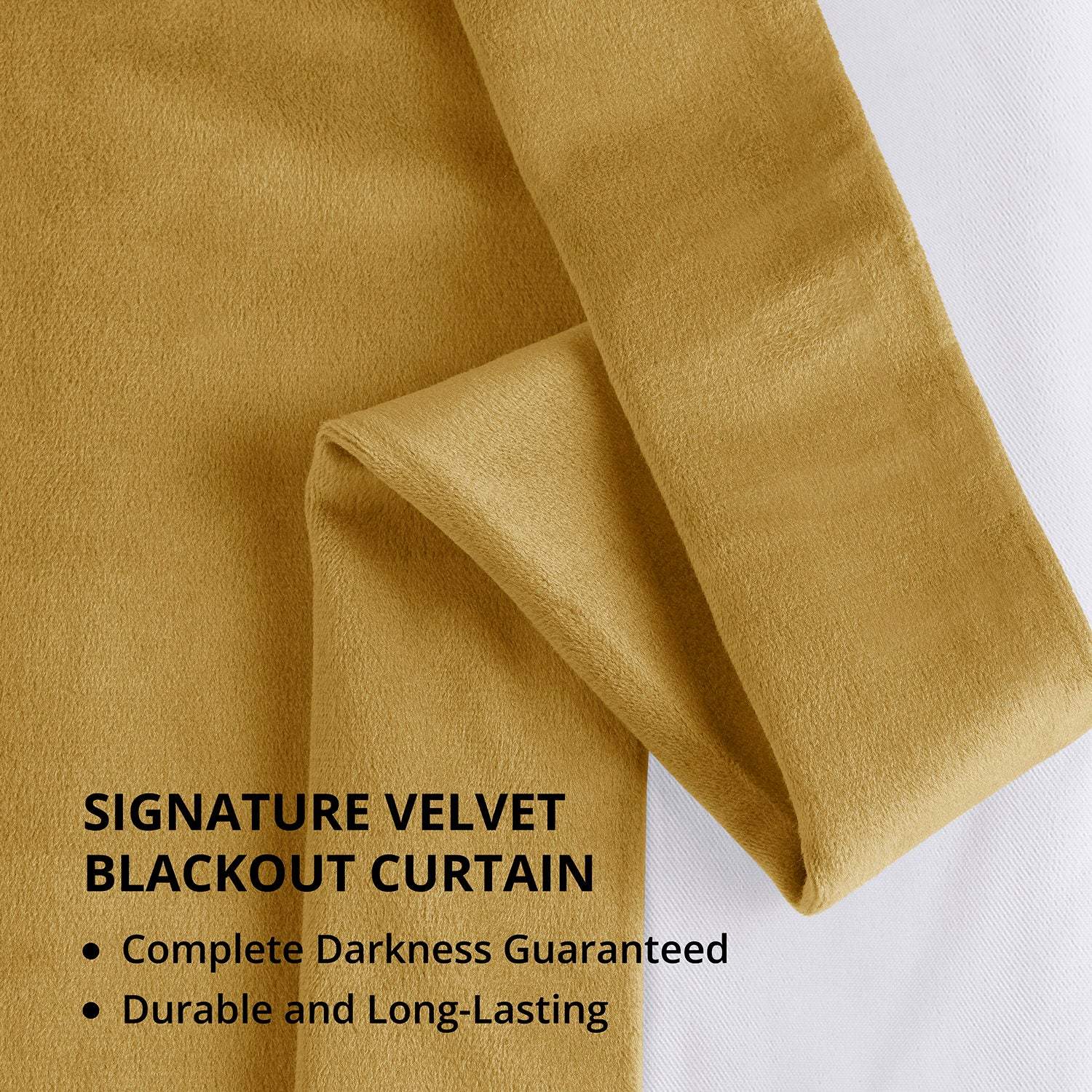 Fool's Gold Signature Velvet Blackout Curtain - Image 5