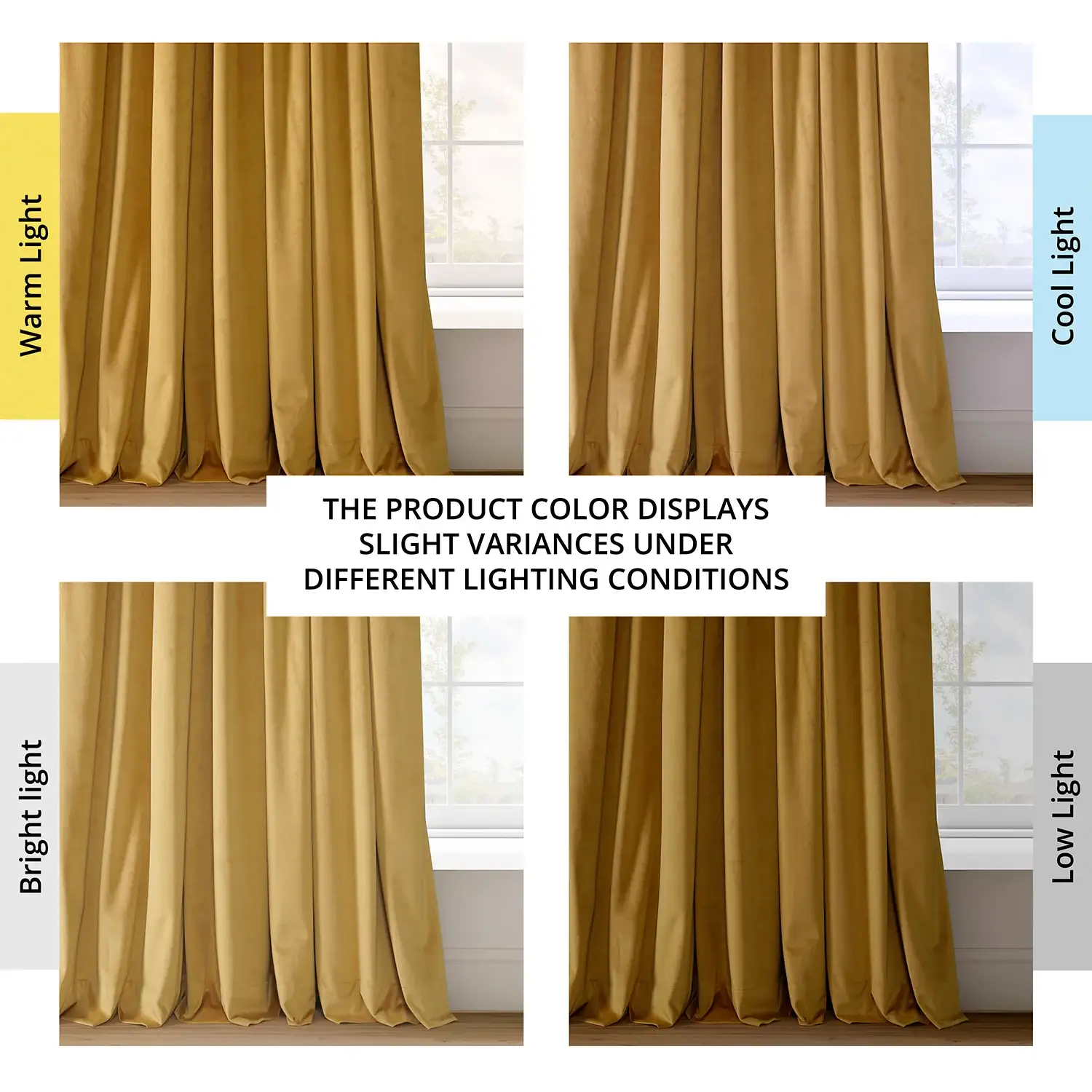 Fool's Gold Signature Velvet Blackout Curtain - Image 7