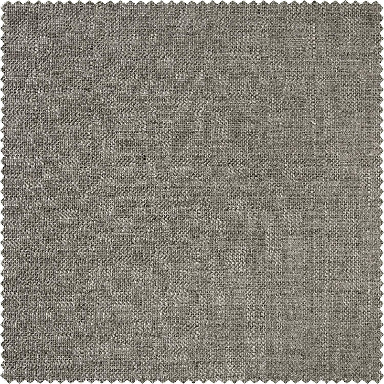 Fossil Grey Italian Faux Linen Custom Curtain - Image 2