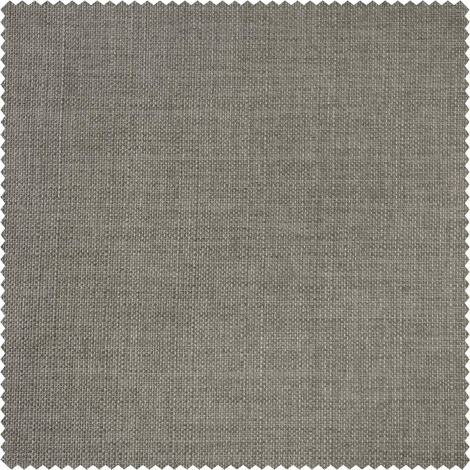 Fossil Grey Italian Faux Linen Roman Shade - Image 3