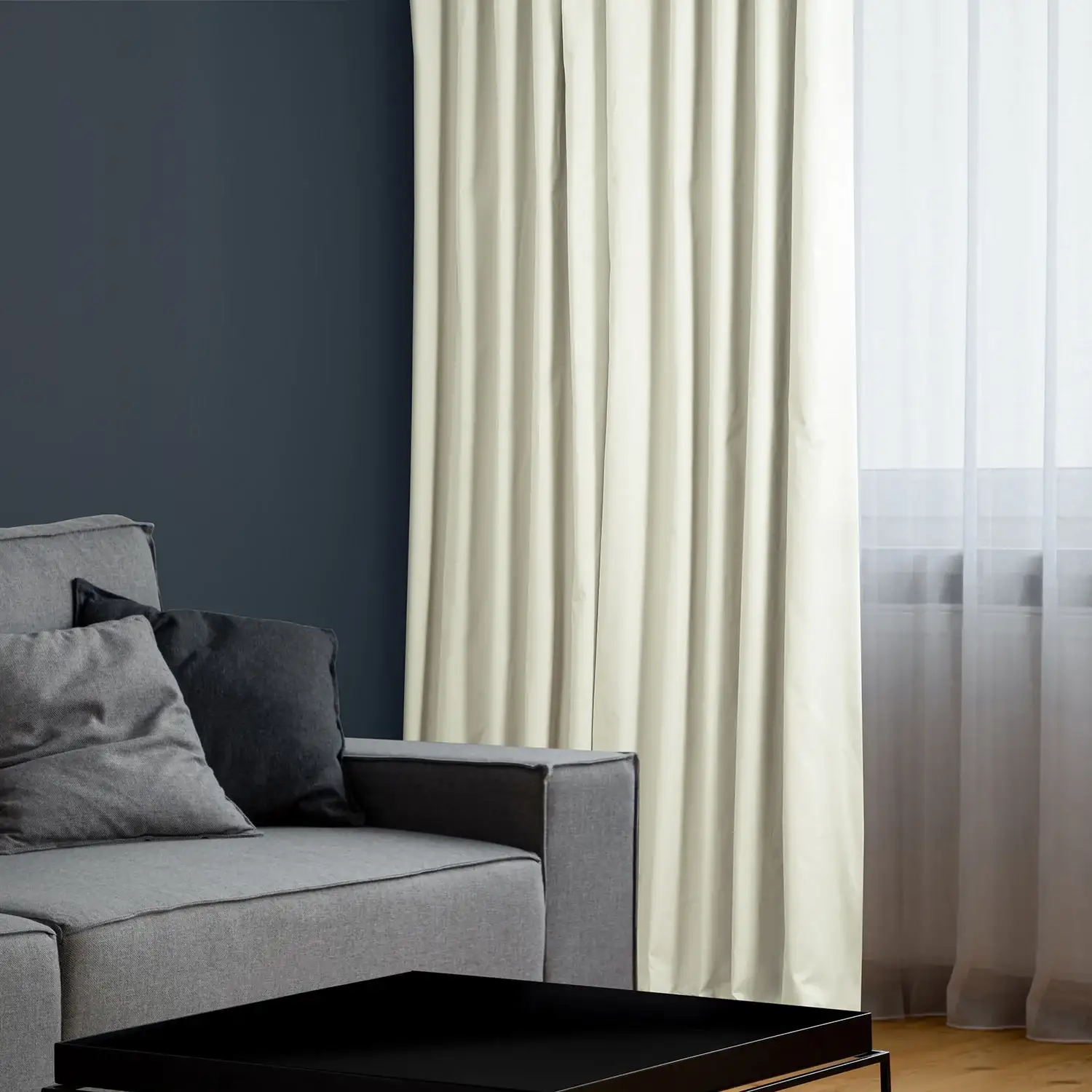 Fresh Popcorn Solid Cotton Custom Curtain - Image 4
