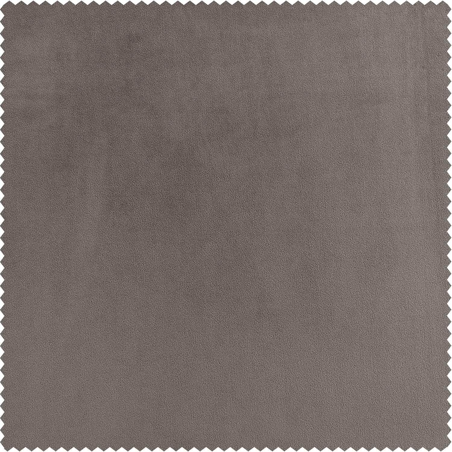 Gallery Taupe Heritage Plush Velvet Roman Shade - Image 3