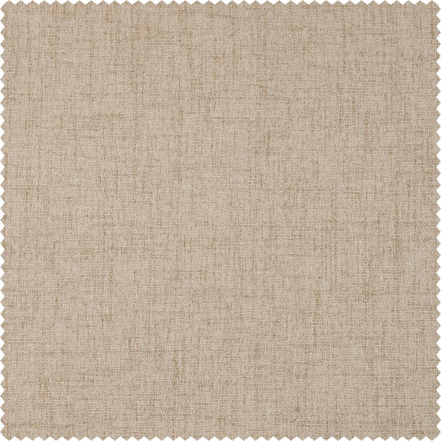 Light Tan Thermal Cross Linen Weave Roman Shade - Image 3