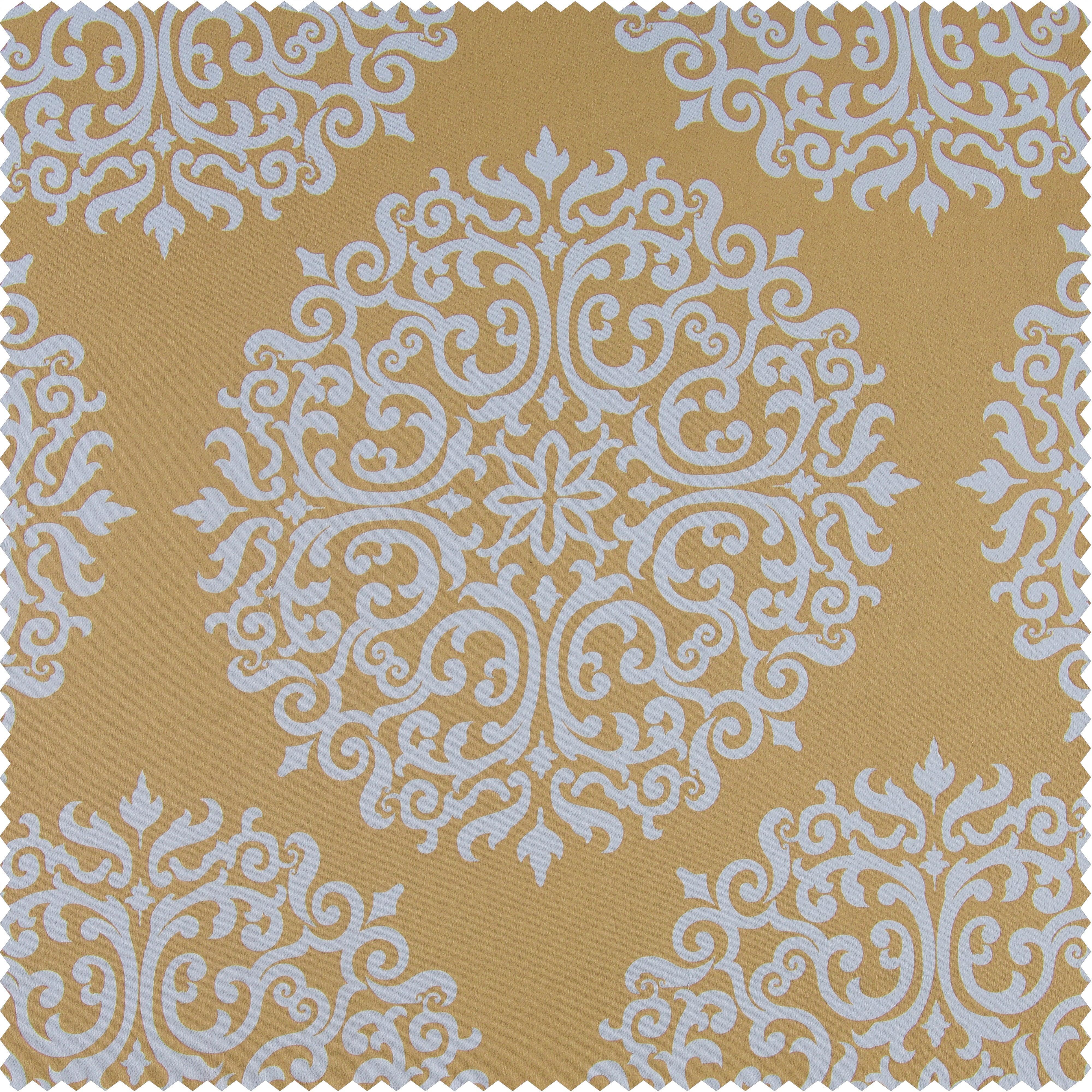Meridian Gold Damask Swatch