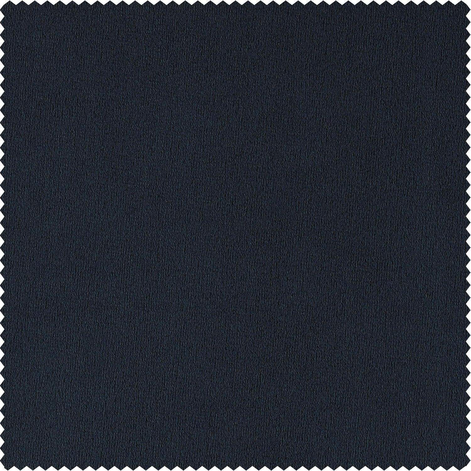 Midnight Blue Signature Velvet Roman Shade - Image 3