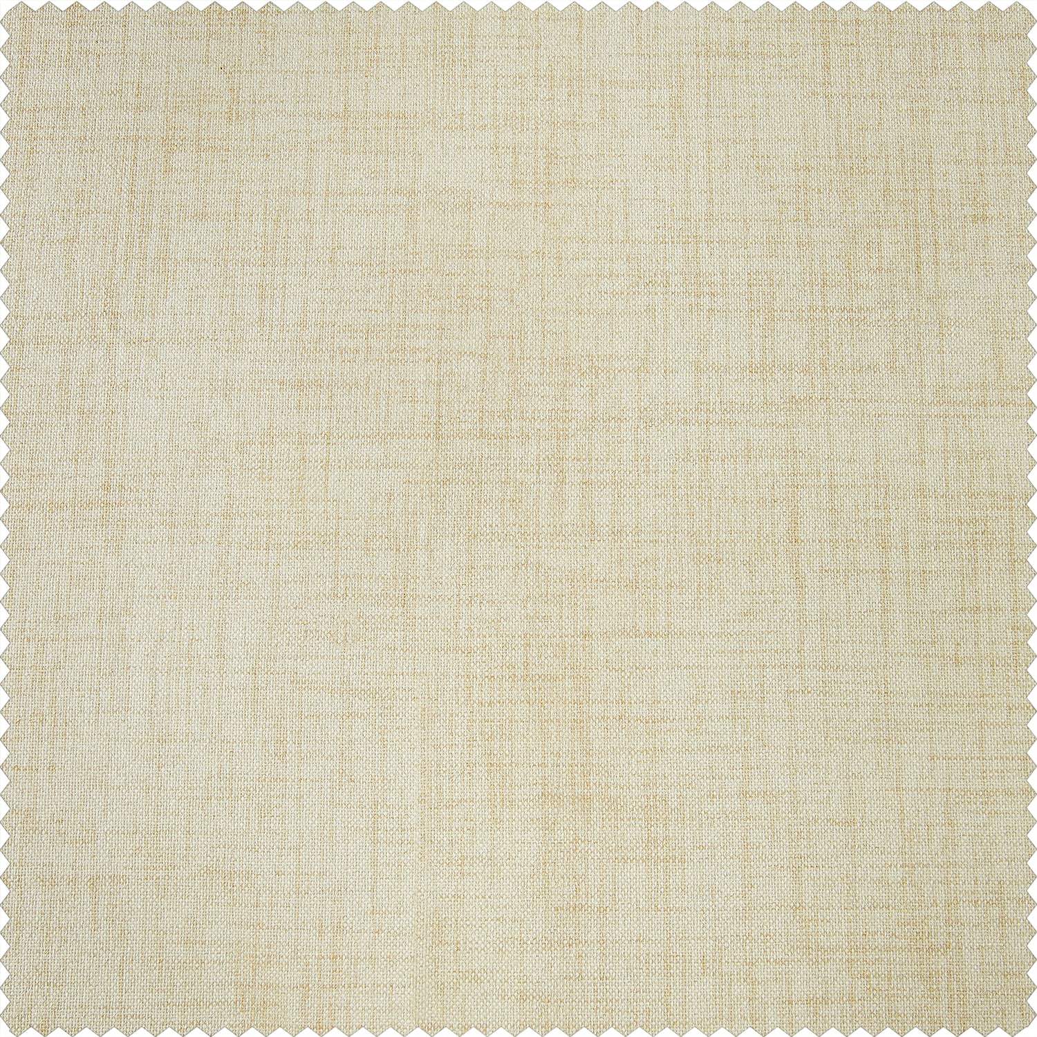 Natural Light Beige Thermal Cross Linen Weave Roman Shade - Image 3