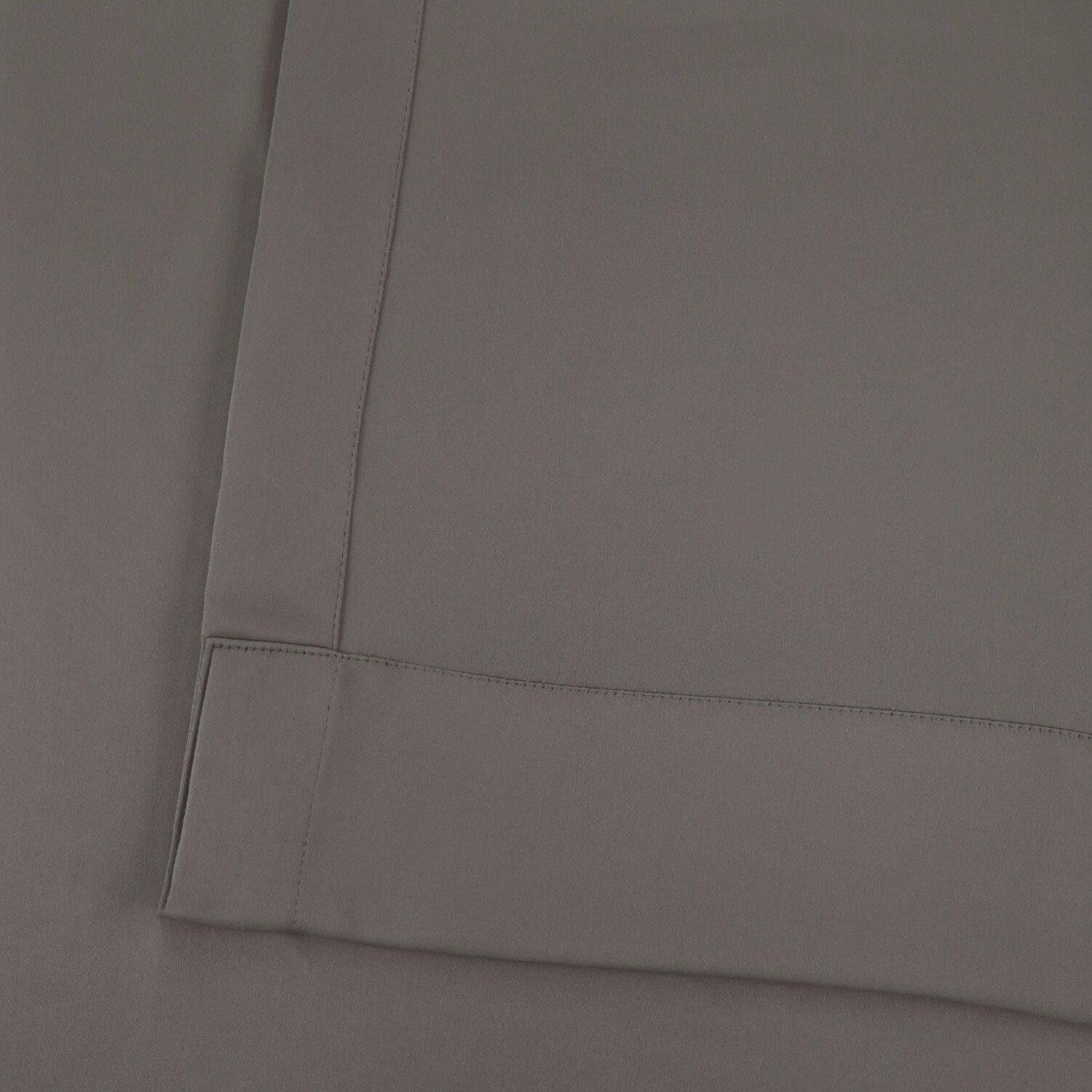 Neutral Grey Room Darkening Curtain - Image 4