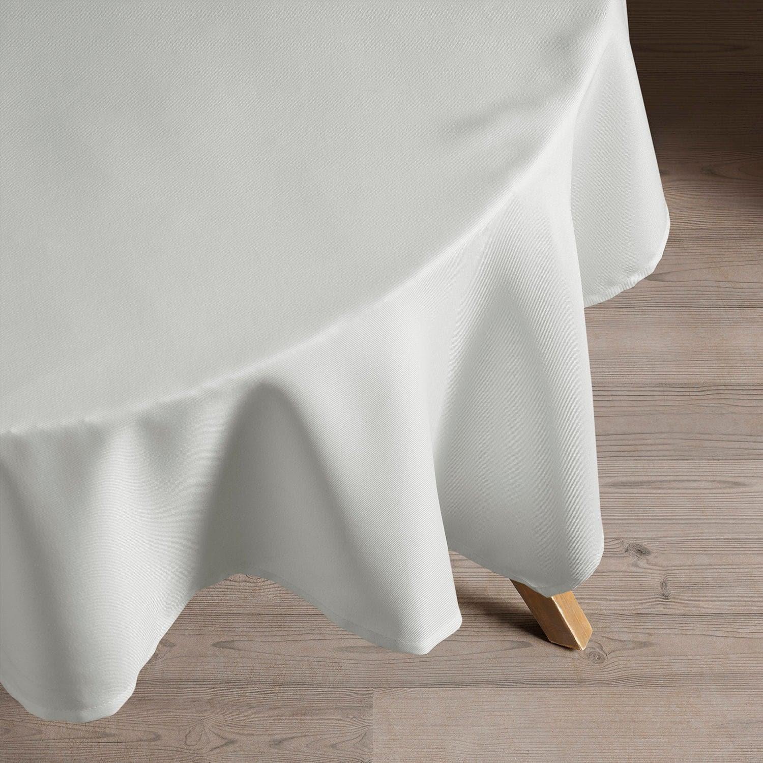 Off White Performance Twill Tablecloth - Image 4