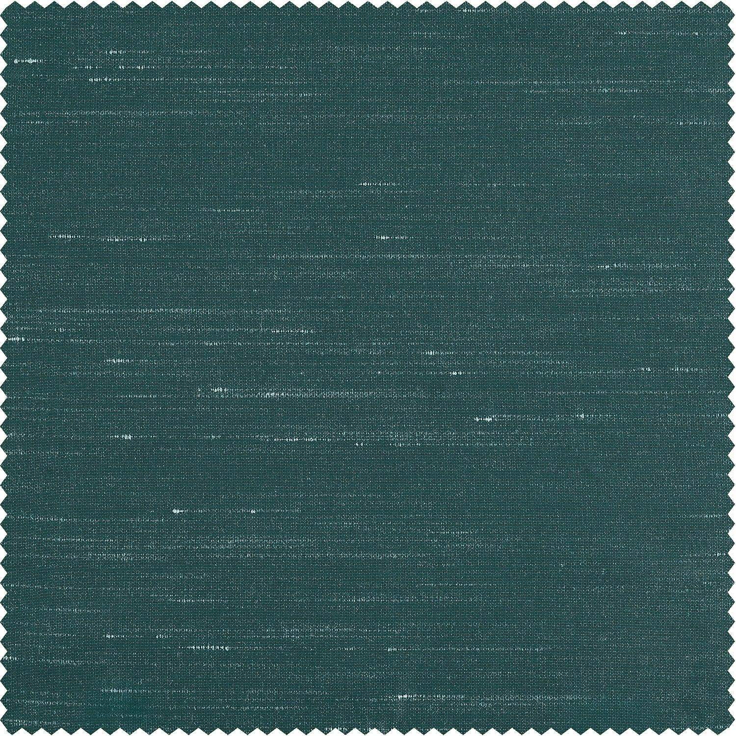 Peacock Vintage Textured Faux Dupioni Silk Fabric