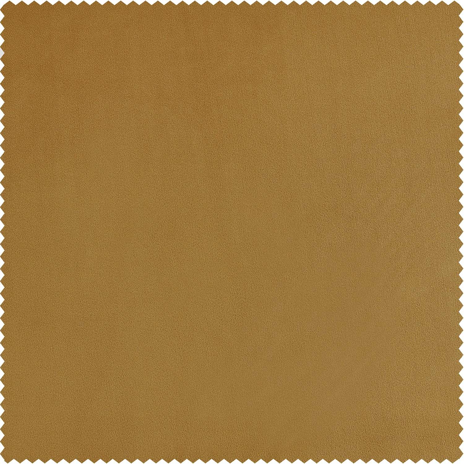 Retro Gold Heritage Plush Velvet Roman Shade - Image 3