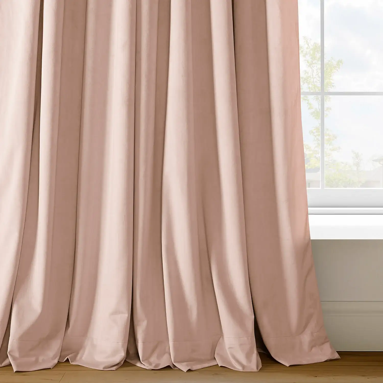 Rosey Dawn Signature Velvet Custom Curtain - Image 3