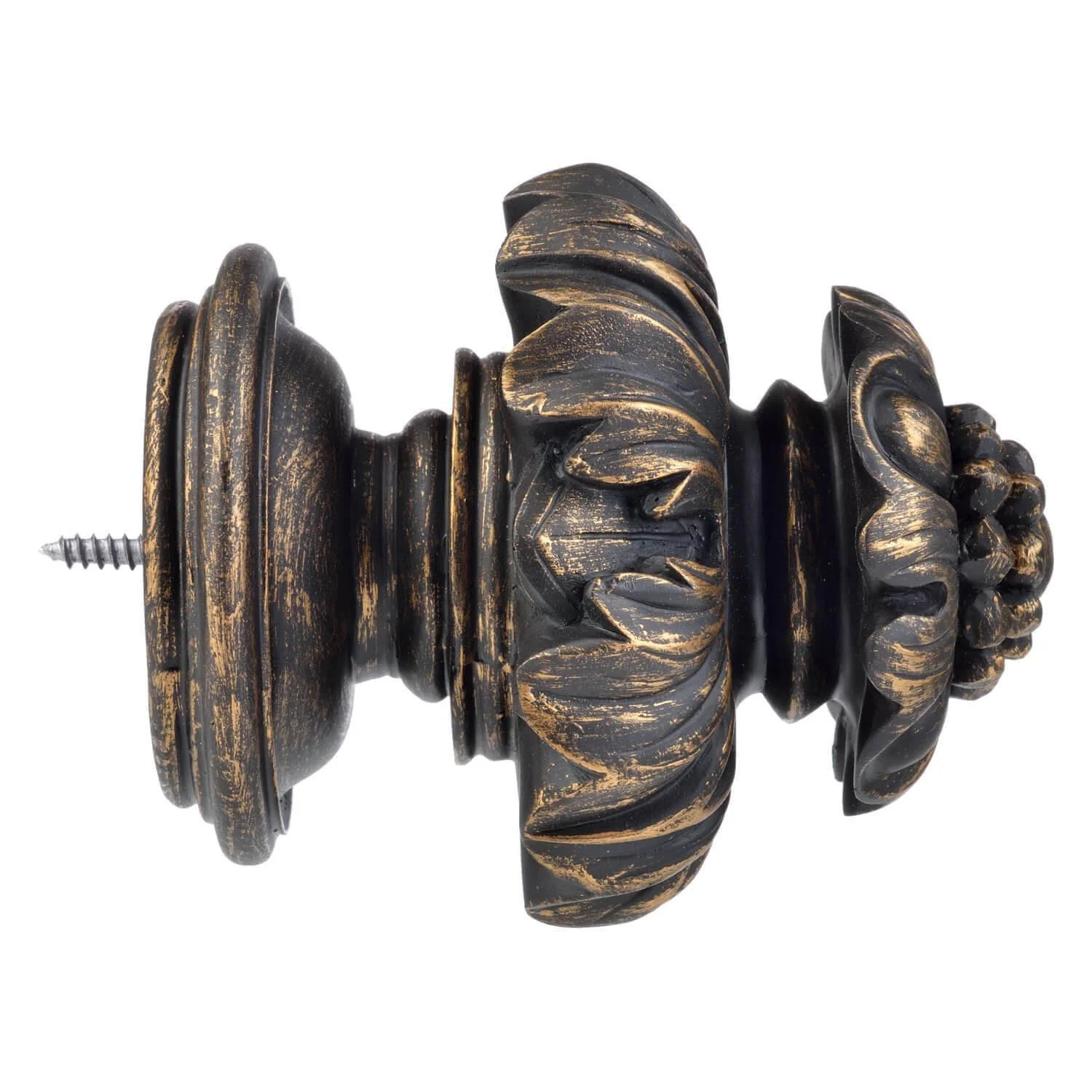 Royal Fancy Antique Bronze Wooden Rod Set - Image 2