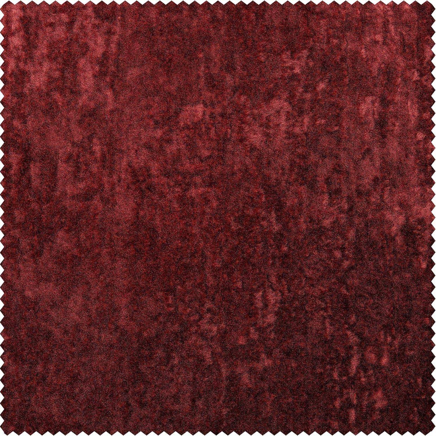 Ruby Red Lush Crush Velvet Fabric