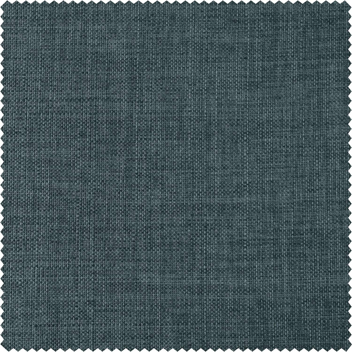 Sweden Blue Italian Faux Linen Roman Shade - Image 3