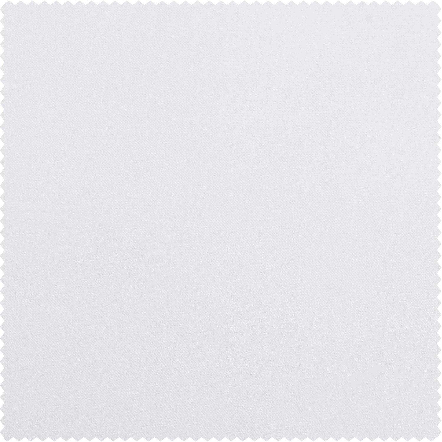 Whisper White Solid Cotton Roman Shade - Image 3