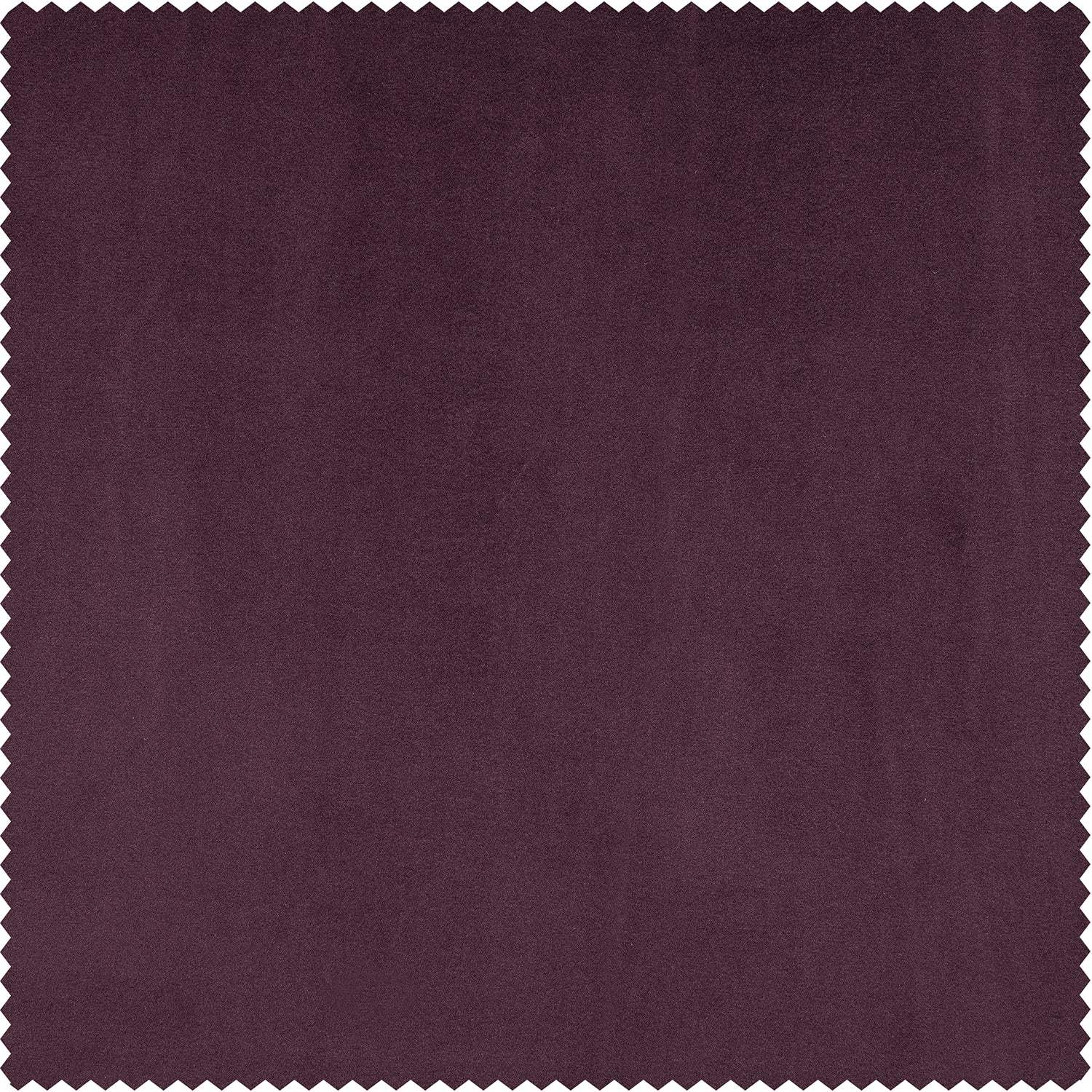 Winter Plum Heritage Plush Velvet Roman Shade - Image 3